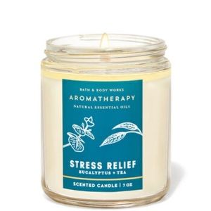 NWT Bath & Body Works – Eucalyptus Tea Single Wick Candle